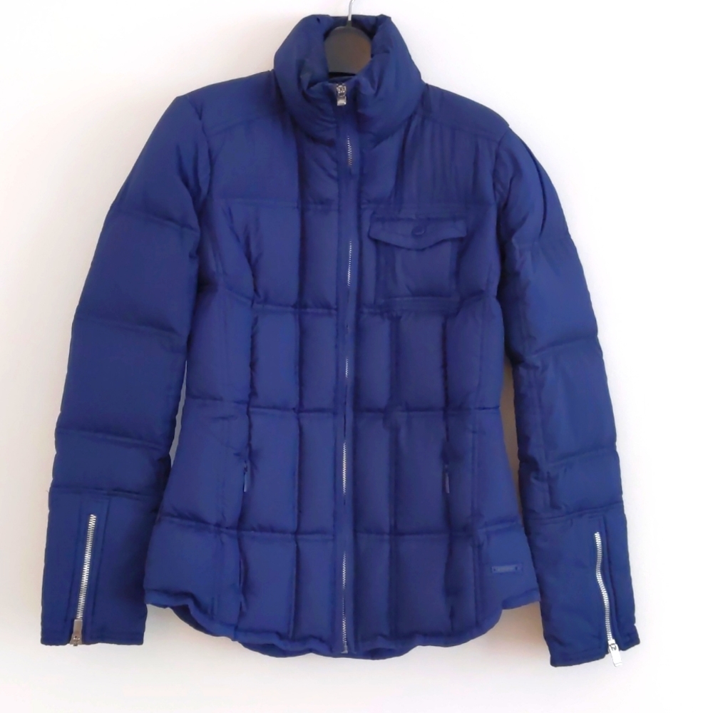 Athleta Navy Down Jacket